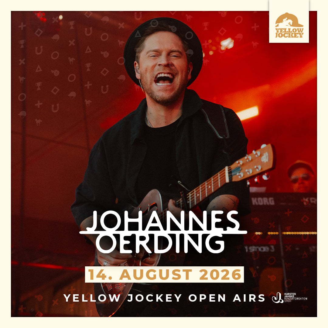 14.08.2026 - Yellow Jockey Open Air 2026 - Johannes Oerding